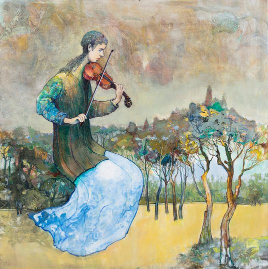 Obraz Franciszka Maśluszczaka wyceniono na 10 -12 tysiecy