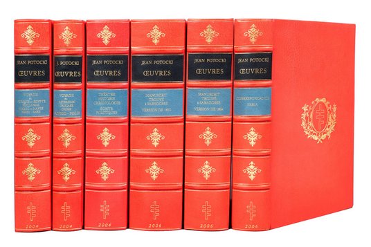 Dzieła Jana Potockiego wydane w nakładzie 15 egzemplarzy