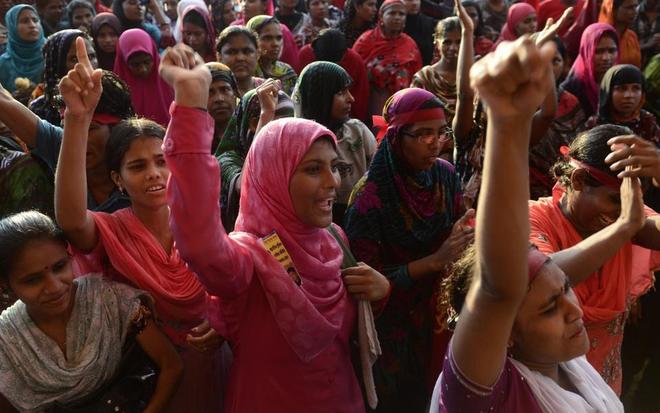 Protesty w bangladeskich fabrykach