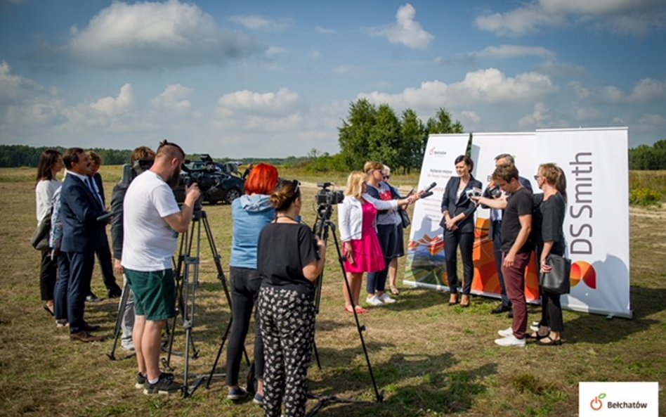 Spółka DS Smith Polska kupiła w Bełchatowie 12,5 ha terenów inwestycyjnych.