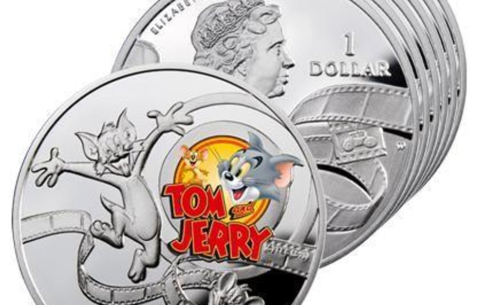 Tom i Jerry na monetach Mennicy Polskiej