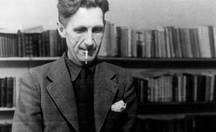 George Orwell (1903–1950). „Rok 1984”, opublikowany w 1949 r., był jego ostatnią książką