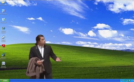 Zmieszany Travolta podbija internet