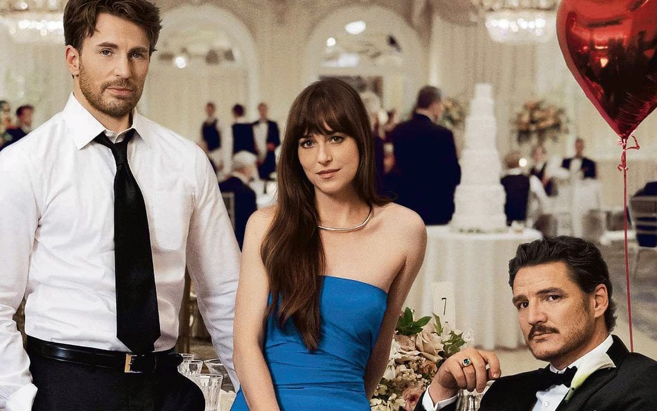 Kogo wybierze zawodowa swatka Lucy (Dakota Johnson)? Zamożnego przystojniaka Harry’ego (Pedro Pascal