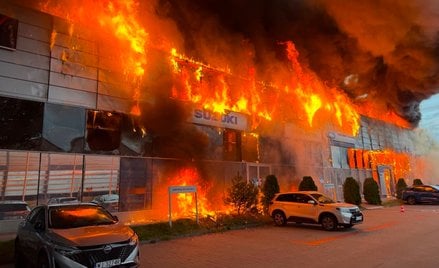 23 lipca w Warszawie wybuchł ogromny pożar