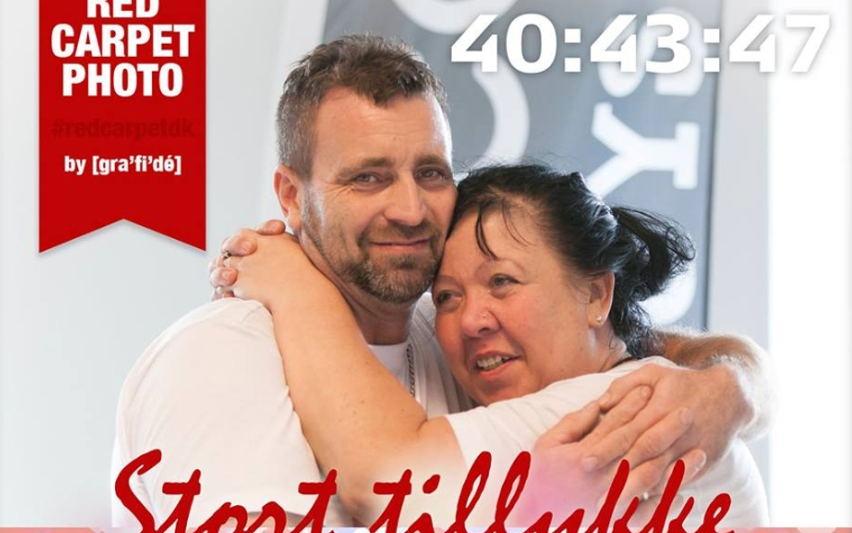 Dania: 41-godzinny uścisk na Walentynki