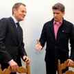 Donald Tusk i Janusz Palikot