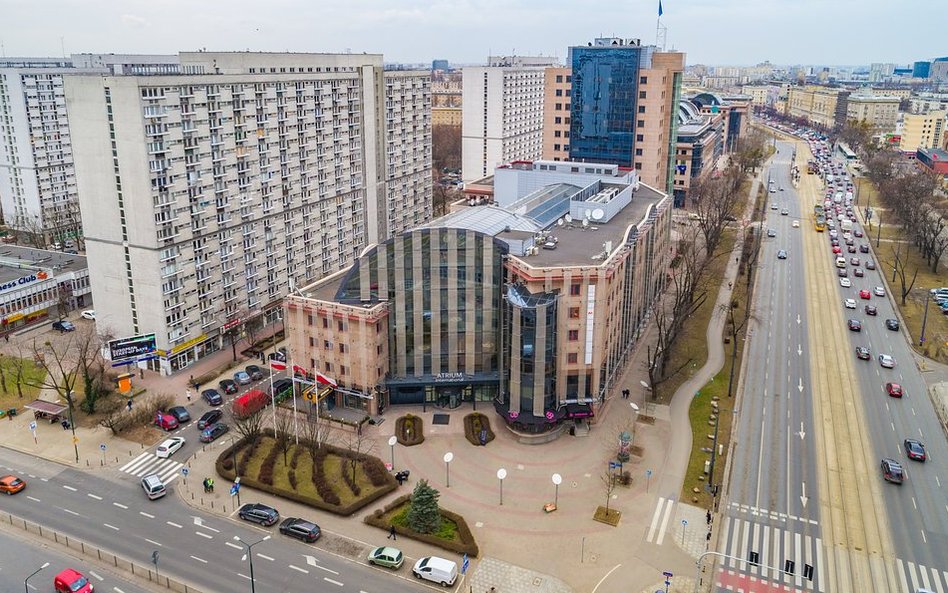 Biurowiec ATRIUM należący do STRABAG Rea Estate