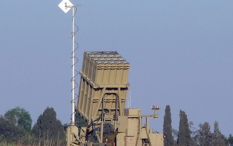 Element Żelaznej Kopuły, wyrzutnia pod Sederot