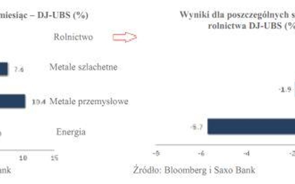 Rynki towarów we wrześniu 2012 - wzrost dzięki zachętom banków centralnych