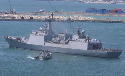 Koronawirus. Korea Płd.: Niemal cała załoga niszczyciela zakażona