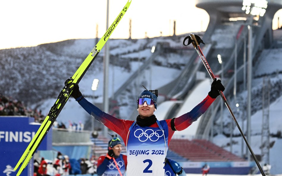 Biatlon: Johannes Boe cały w złocie. Norweg mistrzem po raz czwarty