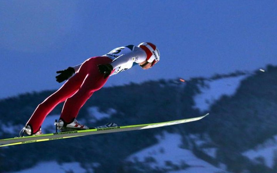 Kamil Stoch nad Wielką Krokwią