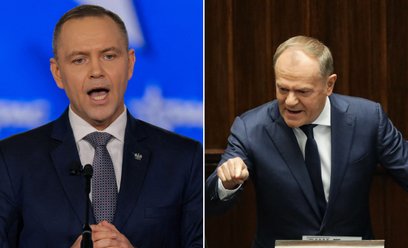 Karol Nawrocki i Donald Tusk