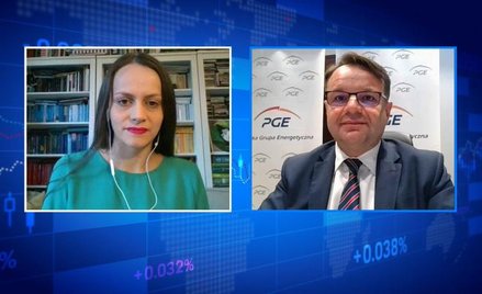 Gościem Barbary Oksińskiej w Parkiet TV był Paweł Śliwa, wiceprezes PGE.