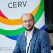 Michał Braun, dyrektor NIW-CRSO, podczas Igrzysk Wolności