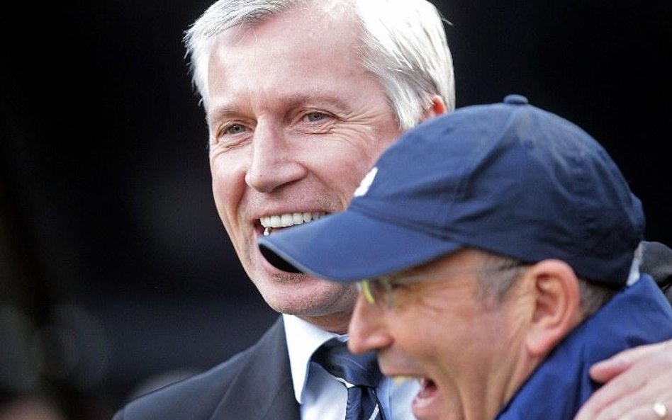 Alan Pardew (z lewej) i Tony Pulis