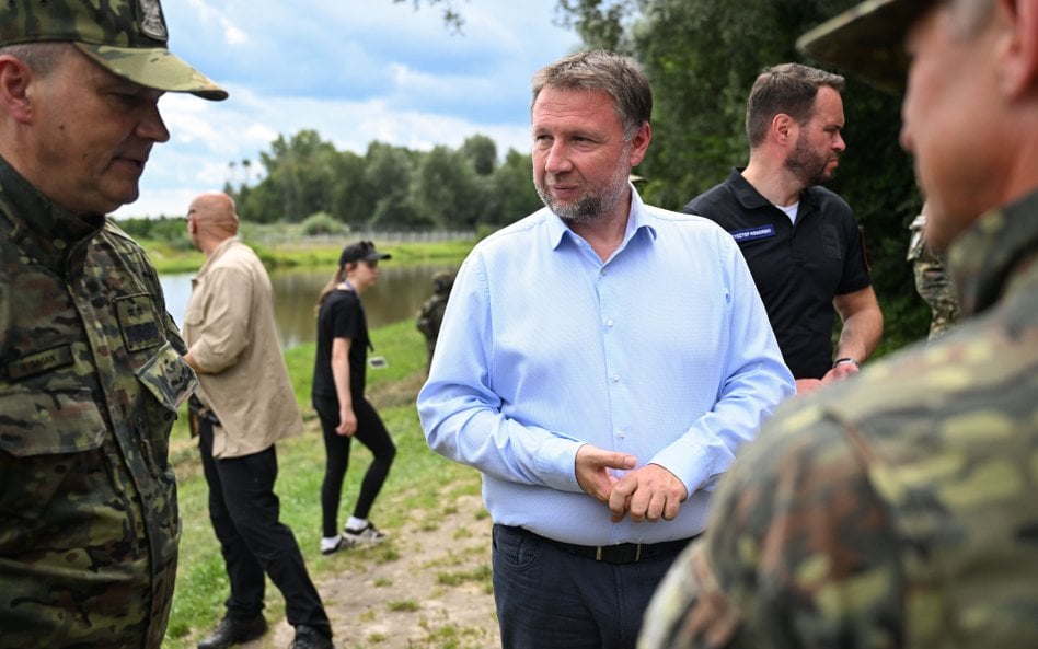 Marcin Kierwiński na trójstyku granic