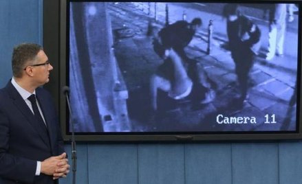 Z nagrania monitoringu z ul. Mazowieckiej w Warszawie wynika, że poseł Przemysław Wipler nie był agr