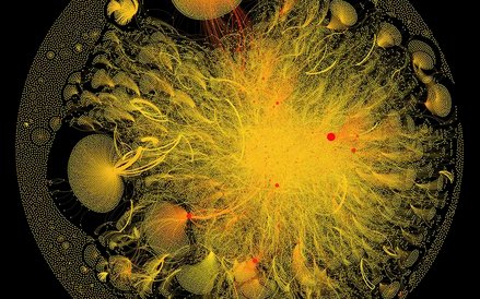 Fot: Eric Clarke, Richard Arnett, Jane Burns. Zdjęcie pokazuje graficzną wizualizację danych pochodz