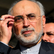 Ali Akbar Salehi, szef Irańskiej Agencji Energii Atomowej (AEOI) na rozpoczęciu budowy drugiego reak