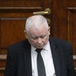 Prezes PiS Jarosław Kaczyński na sali obrad Sejmu