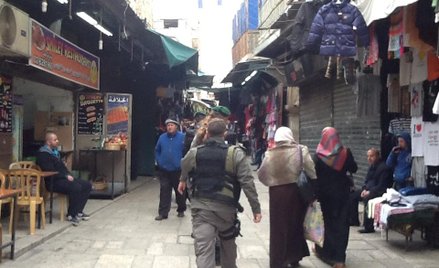 Bazar na Starym Miescie w Jerozolimie