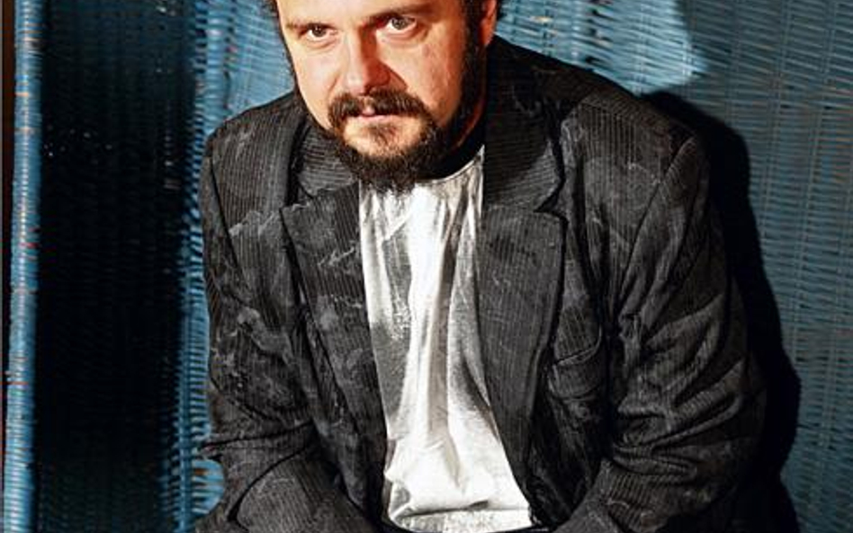 Arkadiusz Jakubik podczas premiery swego filmu w kinie Luna