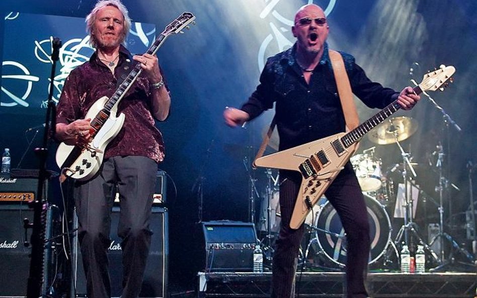 Muzyka Wishbone Ash to połączenie hard rocka i elementów muzyki progresywnej