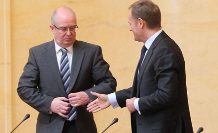 Andrzej Seremet i Donald Tusk