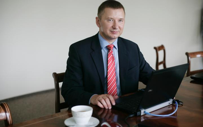 Adam Krynicki, prezes firmy Krynicki Recykling.