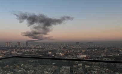 Międzynarodowy port lotniczy w Irbilu w północnym Iraku