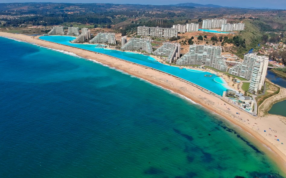 San Alfonso del Mar w Chile. Najdłuższy basen świata