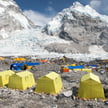 Widok z Everest Base Camp