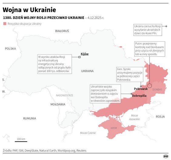 Tak wyglądała sytuacja na froncie w 1380 dniu wojny