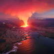 Erupcja wulkanu w pobliżu ewakuowanego miasteczka Grindavik w zachodniej Islandii w styczniu tego ro