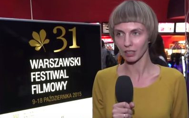 Klara Kochańska podczas Warszawskiego Festiwalu Filmowego - październik 2015