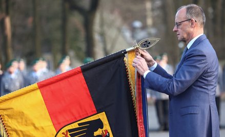 Kanclerz Niemiec Friedrich Merz (CDU).