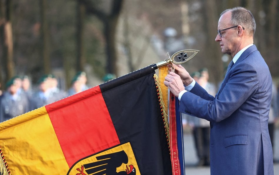 Kanclerz Niemiec Friedrich Merz (CDU).