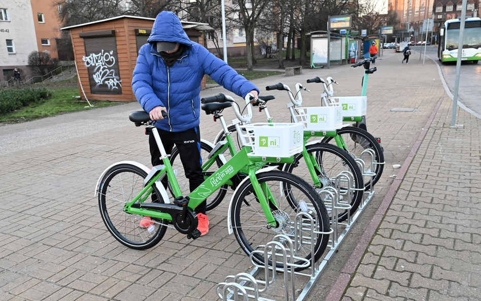 Rowery miejskie zyskują na popularności