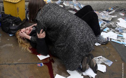 Toby Melville, "Witnessing the immediate aftermath of an attack in the heart of London"