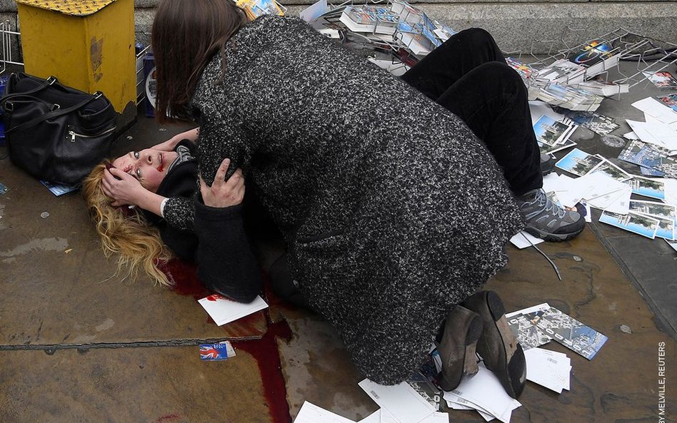 Toby Melville, "Witnessing the immediate aftermath of an attack in the heart of London"
