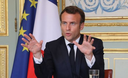 Prezydent Francji Emmanuel Macron wydłuża ograniczenia do 11 maja