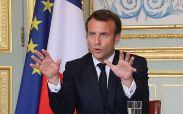 Prezydent Francji Emmanuel Macron wydłuża ograniczenia do 11 maja