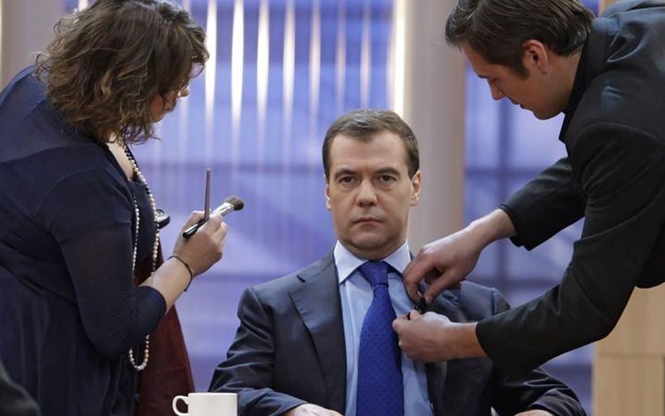 Prezydent Rosji Dmitrij Miedwiediew