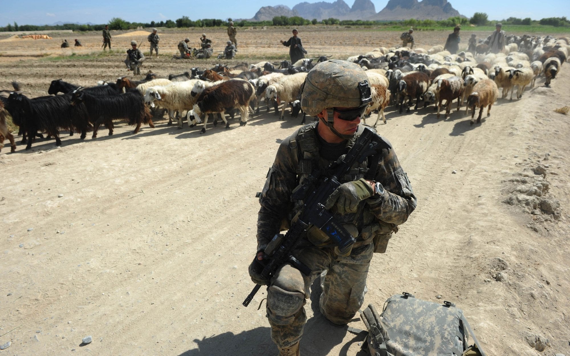 The US is sending the 82nd Division into battle. This means they can effort   to occupy the island of Chark