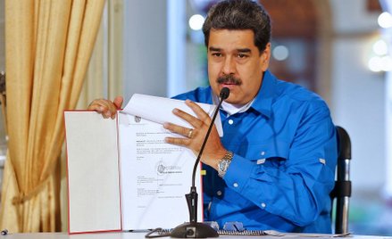 Prezydent Wenezueli Nicolas Maduro