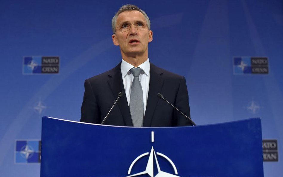 Sekretarz generalny NATO Jens Stoltenberg