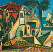 Pablo Picasso „Krajobraz śródziemnomorski”, 1952, olej na płycie