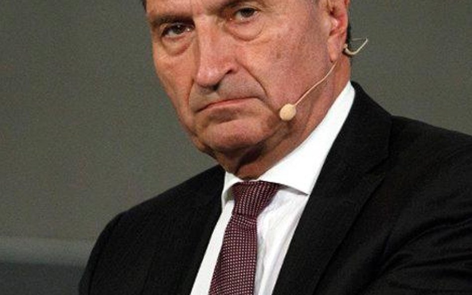 Günther Oettinger unijny komisarz ds. budżetu